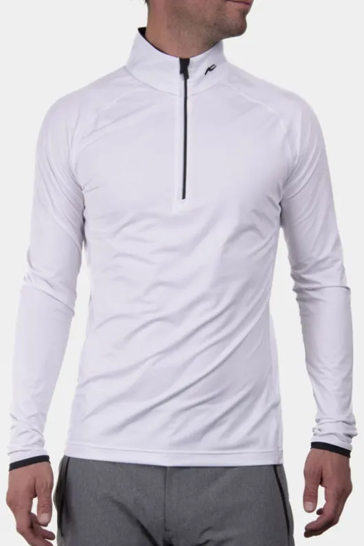 Kjus Mens Feel Half-Zip Midlayer Top