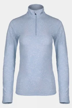 Kjus Womens Motion Print Half-Zip Midlayer
