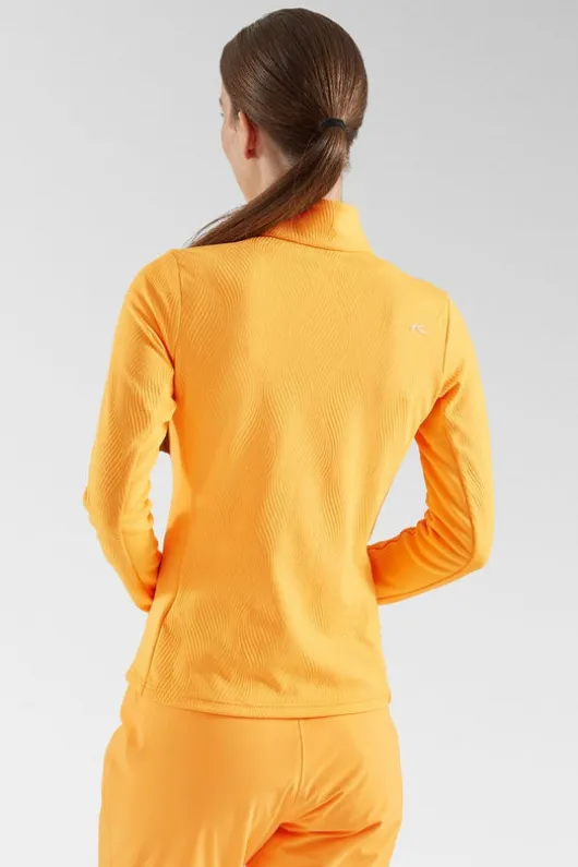 Kjus Womens Neila Half Zip Midlayer Top