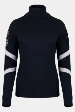 Kjus Womens Retro Patch Jumper
