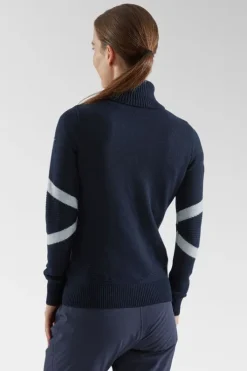 Kjus Womens Retro Patch Jumper