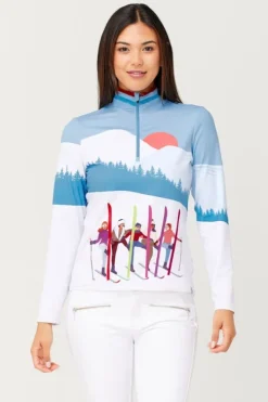 Krimson Klover Womens Amiche Quarter Zip Top