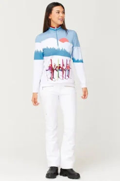 Krimson Klover Womens Amiche Quarter Zip Top