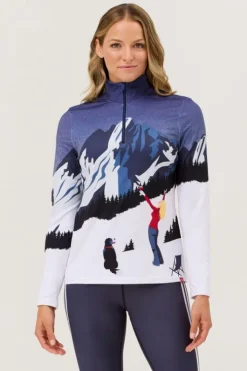 Krimson Klover Womens Powder Hound Base Layer Top