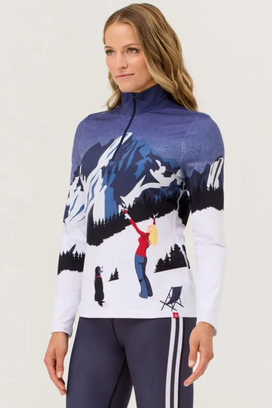 Krimson Klover Womens Powder Hound Base Layer Top