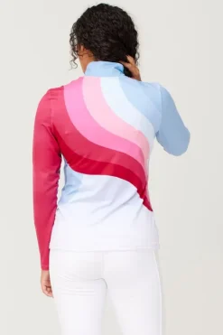 Krimson Klover Womens Ski Disco Base Layer Top