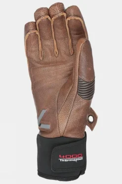 Level Mens Off Piste Leather Gloves