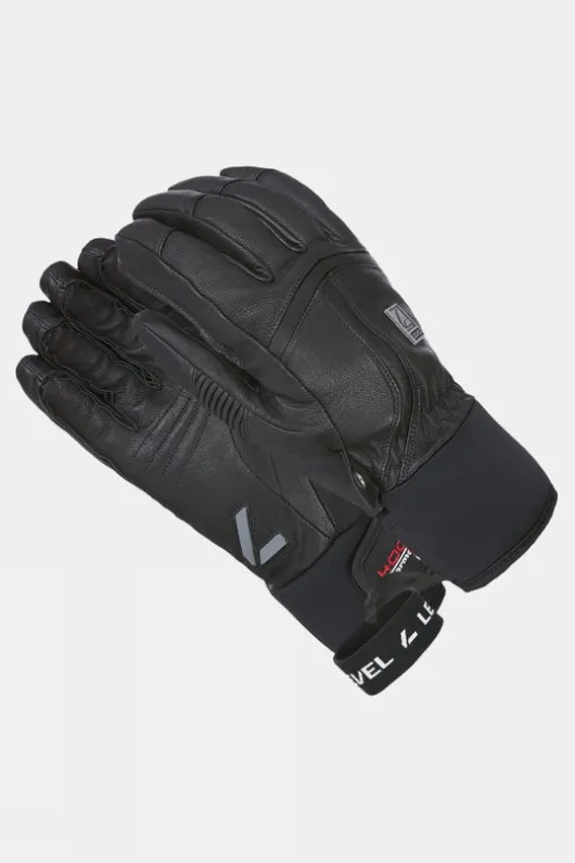Level Mens Off Piste Leather Gloves