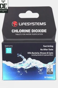 Lifesystems Chlorine Dioxide Water Purification Tablets