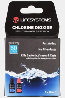 Lifesystems Chlorine Dioxide Water Purification Drops