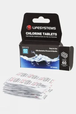 Lifesystems Chlorine Water Purification Tablets