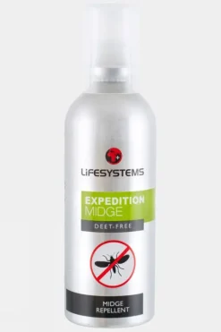 Lifesystems Expedition Midge DEET-Free Repellent - 100ml