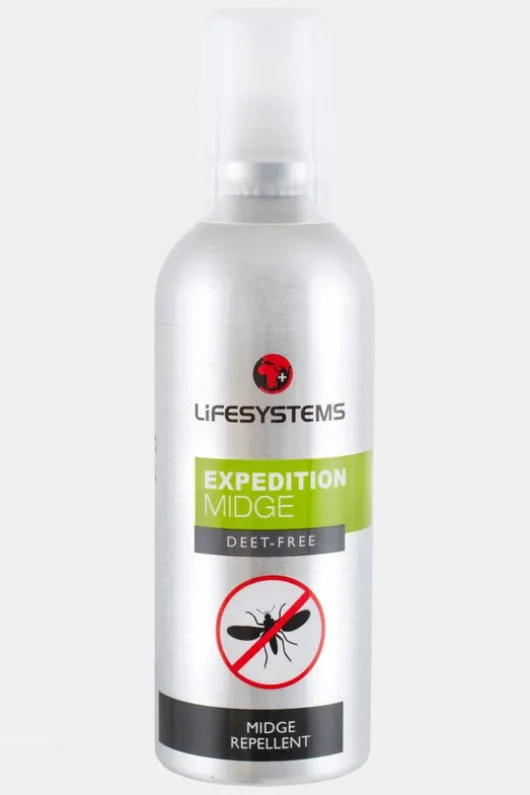 Lifesystems Expedition Midge DEET-Free Repellent - 100ml