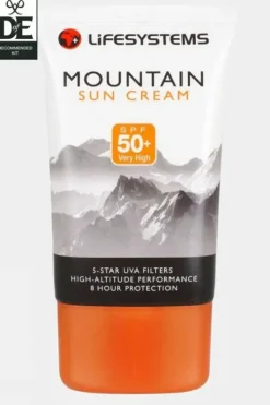 Lifesystems Mountain Sun Cream SPF 50+ - 100ml