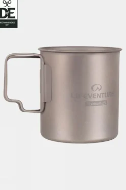 Lifeventure Titanium Mug - 400ml