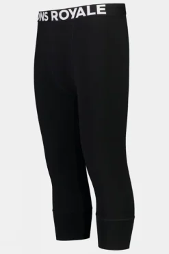 Mons Royale Mens Cascade Merino Flex 200 3/4 Base Layer Bottom