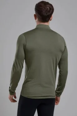 Montane Mens Dart XT Zip Neck Base Layer Top