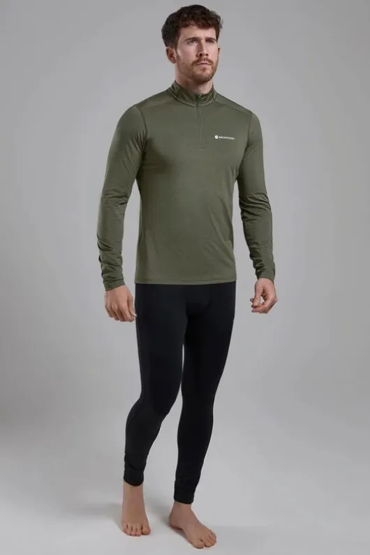 Montane Mens Dart XT Zip Neck Base Layer Top