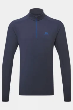 Mountain Equipment Mens Cerrig Long Sleeve Zip Base Layer Top