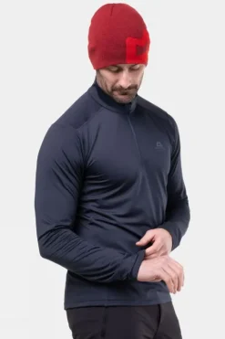 Mountain Equipment Mens Cerrig Long Sleeve Zip Base Layer Top