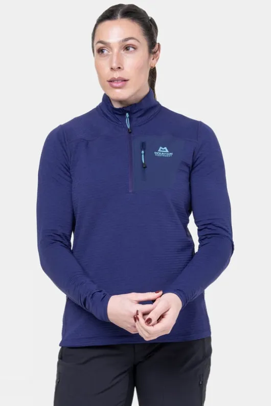 Mountain Equipment Womens Lumiko Zip Fleece Top
