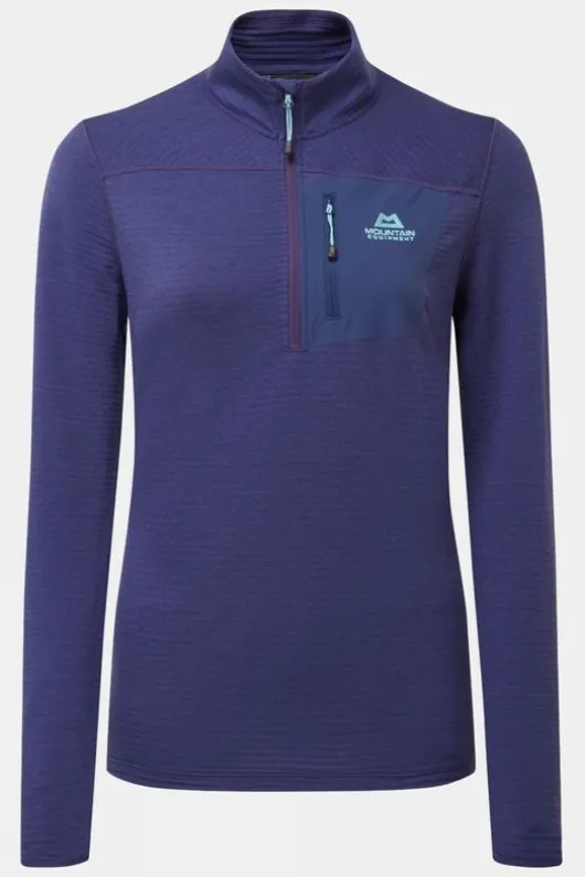Mountain Equipment Womens Lumiko Zip Fleece Top