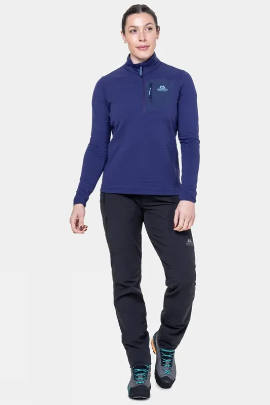Mountain Equipment Womens Lumiko Zip Fleece Top