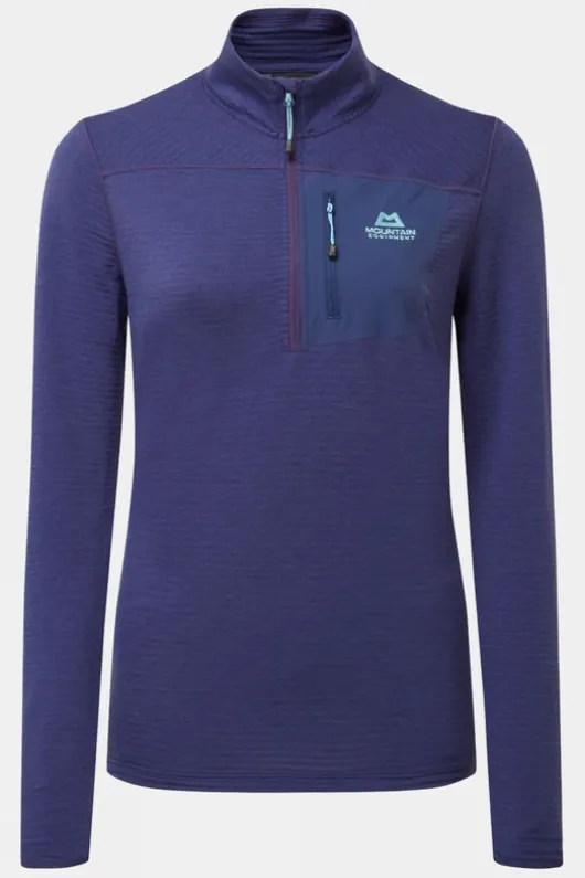 Mountain Equipment Womens Lumiko Half Zip Fleece Top