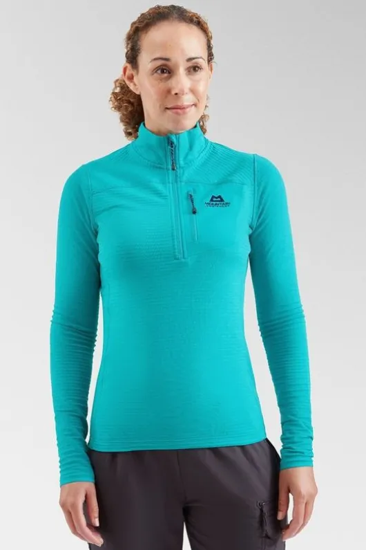 Mountain Equipment Womens Lumiko Zip Fleece Top