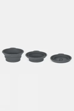 Mountain Paws Silicone Collapsible Dog Bowl