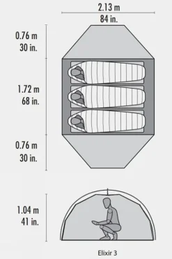 MSR Elixir 3 Tent