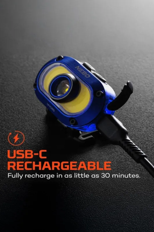 Nebo Mycro 550 Rechargeable Head Torch