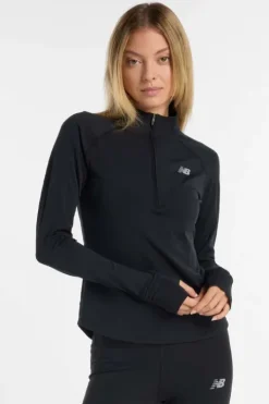 New Balance Womens Harmony Half Zip Top