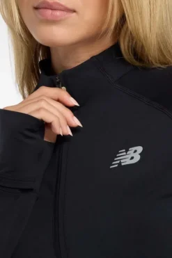 New Balance Womens Harmony Half Zip Top