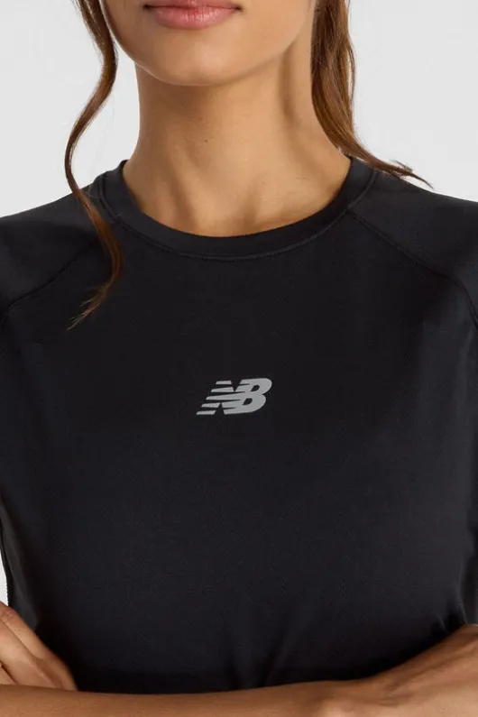 New Balance Womens Jaquard T-Shirt