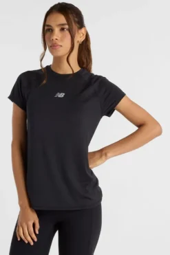 New Balance Womens Jaquard T-Shirt