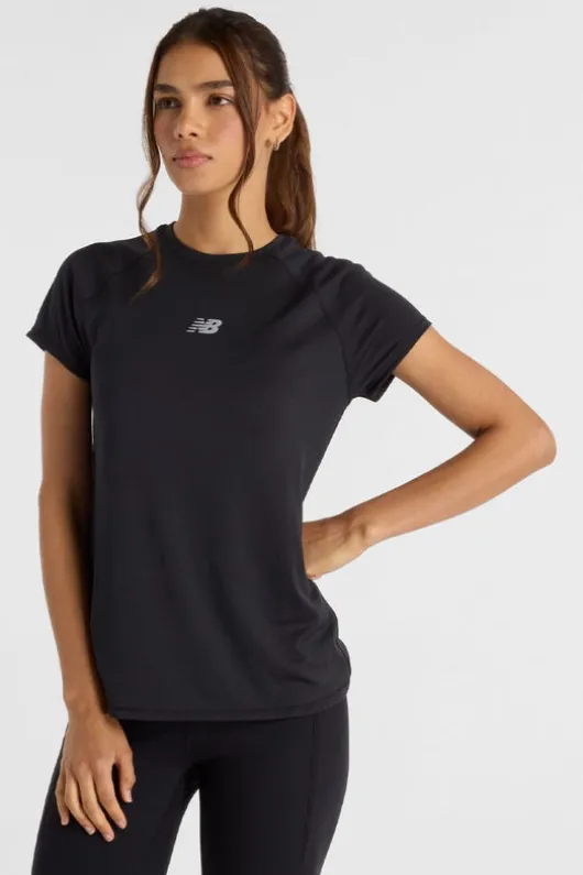 New Balance Womens Jaquard T-Shirt