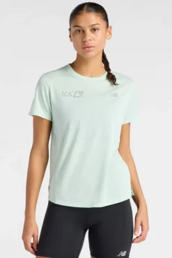 New Balance Womens London Edition Athletics T-Shirt