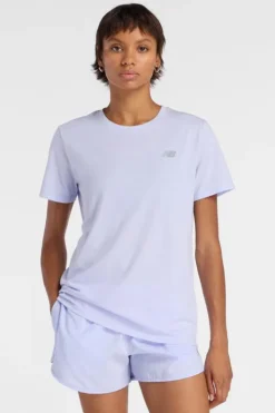 New Balance Womens Sport Essentials Heathertech T-Shirt