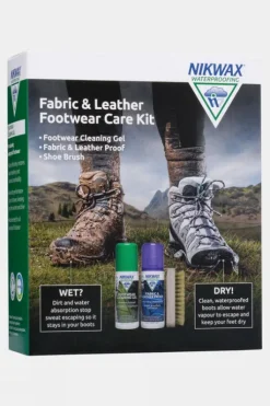 Nikwax Fabric & Leather Footwear Care Kit