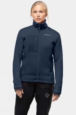 Norrona Womens Trollveggen Thermal Pro Full Zip Fleece Jacket