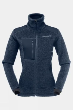 Norrona Womens Trollveggen Thermal Pro Full Zip Fleece Jacket