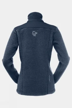 Norrona Womens Trollveggen Thermal Pro Full Zip Fleece Jacket