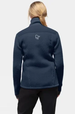 Norrona Womens Trollveggen Thermal Pro Full Zip Fleece Jacket