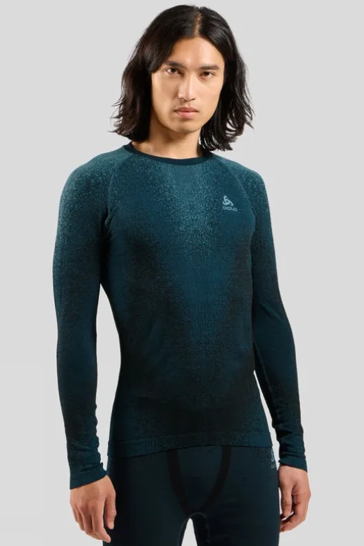 Odlo Mens Blackcomb Eco Crew Neck Base Layer Top