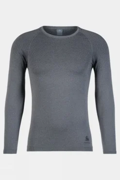Odlo Mens Performance Light Eco Long Sleeve Base Layer Top