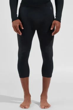 Odlo Mens Performance Warm Eco 3/4 Base Layer Bottom