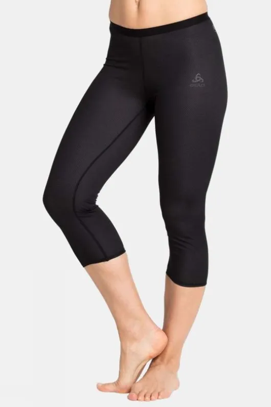 Odlo Womens Active F-Dry Light Eco 3/4 Base Layer Bottom