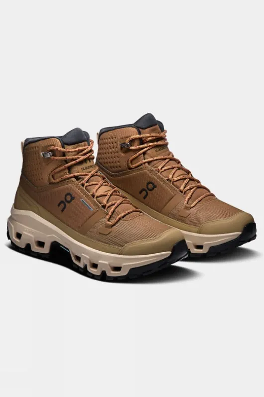 On Womens Cloudrock Mid Waterproof Boots