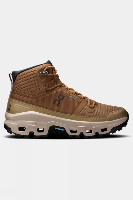 On Womens Cloudrock Mid Waterproof Boots